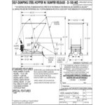 Vestil 1.5 Cubic Yard Medium-Duty Self-Dumping Steel Forklift Hopper D-150-MD - 4,000 lb. Capacity Vestil 1.5 Cubic Yard Medium-Duty Self-Dumping Steel Forklift Hopper D-150-MD - 4,000 lb. Capacity