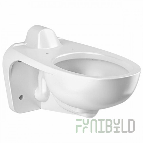 Sloan 2172469 ADA Elongated Wall-Mounted Toilet with SloanTec Glaze - 1.1 to 1.6 GPF