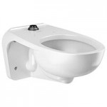 Sloan 2172469 ADA Elongated Wall-Mounted Toilet with SloanTec Glaze - 1.1 to 1.6 GPF Sloan 2172469 ADA Elongated Wall-Mounted Toilet with SloanTec Glaze - 1.1 to 1.6 GPF