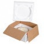 Polar Tech Thermo Chill Round Interior Pie / Cake / Pizza Insulated Shipping Foam Container 8