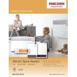 Stiebel Eltron 236304 CK 150-1 Trend Wall Mounted Fan Heater - 120V, 1500W Stiebel Eltron 236304 CK 150-1 Trend Wall Mounted Fan Heater - 120V, 1500W