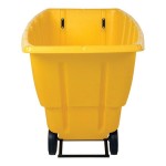 Vestil TDT-100-LD-YELLOW 1 Cu. Yd. Yellow Light-Duty Bulk Tilt Truck - 850 lb. Capacity Vestil TDT-100-LD-YELLOW 1 Cu. Yd. Yellow Light-Duty Bulk Tilt Truck - 850 lb. Capacity