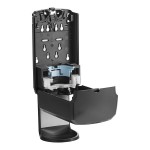 PURELL® 5124-01 CS4 1200 mL Graphite Gray Manual Hand Sanitizer Dispenser with Wall / Floor Shield