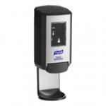 PURELL® 5124-01 CS4 1200 mL Graphite Gray Manual Hand Sanitizer Dispenser with Wall / Floor Shield