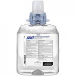 PURELL® 5124-01 CS4 1200 mL Graphite Gray Manual Hand Sanitizer Dispenser with Wall / Floor Shield
