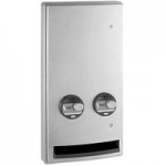 Bobrick B-4288 ConturaSeries Surface-Mounted Multi Roll Toilet Tissue Dispenser with Satin Finish Bobrick B-4288 ConturaSeries Surface-Mounted Multi Roll Toilet Tissue Dispenser with Satin Finish