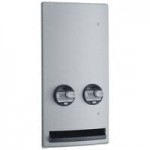 Bobrick B-4288 ConturaSeries Surface-Mounted Multi Roll Toilet Tissue Dispenser with Satin Finish Bobrick B-4288 ConturaSeries Surface-Mounted Multi Roll Toilet Tissue Dispenser with Satin Finish
