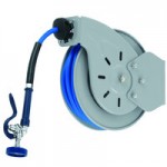 T&S B-7133 Stainless Steel Open Hose Reel with 1/2