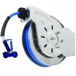T&S B-7133 Stainless Steel Open Hose Reel with 1/2