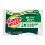 3M Scotch-BriteTM 70007051884 Stainless Steel Scrubber - 2/Pack