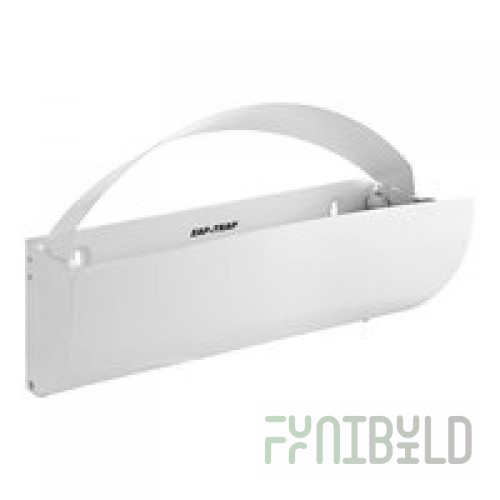 Lavex Zap N Trap White Wall Sconce Insect Light Trap with 2 Glue Boards, 1,500 sq. ft. Coverage - 120V, 30W