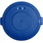 Carlisle 841032REC14 Bronco 32 Gallon Blue Round RECYCLE Trash Can Carlisle 841032REC14 Bronco 32 Gallon Blue Round RECYCLE Trash Can