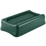 Rubbermaid® 1829400 Slim Jim Green Drop Shot Rectangular Trash Can Lid Rubbermaid® 1829400 Slim Jim Green Drop Shot Rectangular Trash Can Lid