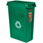 Rubbermaid® 1829400 Slim Jim Green Drop Shot Rectangular Trash Can Lid Rubbermaid® 1829400 Slim Jim Green Drop Shot Rectangular Trash Can Lid