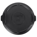 Rubbermaid® 1779738 BRUTE 55 Gallon Black Executive Round Trash Can Lid