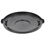 Rubbermaid® 1779738 BRUTE 55 Gallon Black Executive Round Trash Can Lid