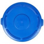 Rubbermaid® 1779738 BRUTE 55 Gallon Black Executive Round Trash Can Lid