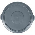 Rubbermaid® 1779738 BRUTE 55 Gallon Black Executive Round Trash Can Lid