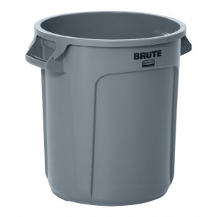 Rubbermaid® FG261000GRAY BRUTE 10 Gallon Gray Round Trash Can Rubbermaid® FG261000GRAY BRUTE 10 Gallon Gray Round Trash Can