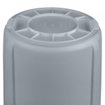 Rubbermaid® FG261000GRAY BRUTE 10 Gallon Gray Round Trash Can