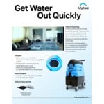 Mytee 7000LX Flood Hog Corded Flood Extractor - 12 Gallon - 115V Mytee 7000LX Flood Hog Corded Flood Extractor - 12 Gallon - 115V
