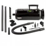 MetroVac MDV-1ESD Datavac Pro Series Anti-Static Handheld Canister Vacuum Cleaner / Blower with Attachment Kit - 500W