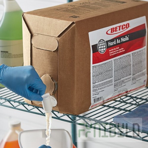 Betco 6590500B Hard As Nails 5 Gallon Bag in Box Floor Finish