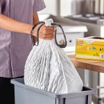 Glad® CloroxPro® ForceFlex CLO78526CT 13 Gallon 0.72 Mil 24 Glad® CloroxPro® ForceFlex CLO78526CT 13 Gallon 0.72 Mil 24