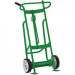 Valley Craft 1,000 lb. 2-Wheel Steel Drum Truck with Brakes and Pneumatic Wheels F82025A4 Valley Craft 1,000 lb. 2-Wheel Steel Drum Truck with Brakes and Pneumatic Wheels F82025A4