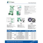 Valley Craft 1,000 lb. 2-Wheel Steel Drum Truck with Brakes and Pneumatic Wheels F82025A4 Valley Craft 1,000 lb. 2-Wheel Steel Drum Truck with Brakes and Pneumatic Wheels F82025A4