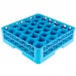 Carlisle RW3014 OptiClean NeWave 30 Compartment Glass Rack with 1 Extender Carlisle RW3014 OptiClean NeWave 30 Compartment Glass Rack with 1 Extender
