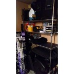 Metro 5A577C Stationary Super Erecta Adjustable 2 Series Chrome Wire Shelving Unit - 24