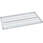 Metro 5N557BR Super Erecta Brite Wire Stationary Starter Shelving Unit - 24 Metro 5N557BR Super Erecta Brite Wire Stationary Starter Shelving Unit - 24