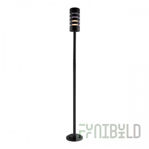 Canarm Tayla Sand Black 1-Light Outdoor Light Post - 120V, 4W