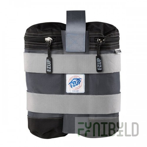 E-Z Up WB3SGBK4 Steel Gray Instant Shelter Weight Bags - 4/Set