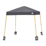 E-Z Up WB3SGBK4 Steel Gray Instant Shelter Weight Bags - 4/Set