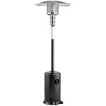 Backyard Pro Courtyard Series PH1BLK Black Portable Propane Outdoor Patio Heater - 47,000 BTU