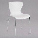 Flash Furniture LF-7-07C-RED-GG Lowell Contemporary Red Plastic Stackable Chair Flash Furniture LF-7-07C-RED-GG Lowell Contemporary Red Plastic Stackable Chair
