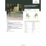 Lancaster Table & Seating Rio Sea Moss Green Resin Side Chair Lancaster Table & Seating Rio Sea Moss Green Resin Side Chair