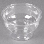 Fabri-Kal Indulge DLDE16/24TNH Clear Tall Dome PET Lid for 5 oz., 8 oz., and 12 oz. Sundae Cups - No Hole - 112/Pack Fabri-Kal Indulge DLDE16/24TNH Clear Tall Dome PET Lid for 5 oz., 8 oz., and 12 oz. Sundae Cups - No Hole - 112/Pack