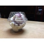 Fabri-Kal Indulge DLDE16/24TNH Clear Tall Dome PET Lid for 5 oz., 8 oz., and 12 oz. Sundae Cups - No Hole - 112/Pack Fabri-Kal Indulge DLDE16/24TNH Clear Tall Dome PET Lid for 5 oz., 8 oz., and 12 oz. Sundae Cups - No Hole - 112/Pack