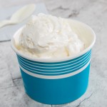 Choice 12 oz. Blue Paper Frozen Yogurt / Food Cup - 1,000/Case