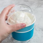 Choice 12 oz. Blue Paper Frozen Yogurt / Food Cup - 1,000/Case