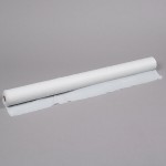 Atlantis Plastics 1504127 300' White Pebble Embossed Plastic Table Cover