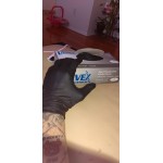 Lavex Powder-Free Disposable Nitrile 5 Mil Thick Textured Gloves - Large - 100/Box