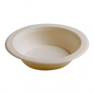 Fineline 43RB16 Conserveware 16 oz. Bagasse Round Bowl - 1,000/Case