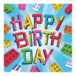 Creative Converting 324664 Happy Birthday Sprinkles 2-Ply Luncheon Napkins - 192/Case Creative Converting 324664 Happy Birthday Sprinkles 2-Ply Luncheon Napkins - 192/Case