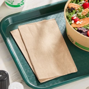 EcoChoice 2-Ply Natural Kraft Dinner Napkin 15