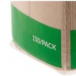 EcoChoice 2-Ply Natural Kraft Dinner Napkin 15 EcoChoice 2-Ply Natural Kraft Dinner Napkin 15