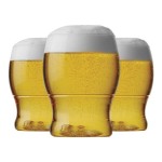 Tossware POP 12 oz. Customizable Plastic Pint Jr. Glass - 48/Case
